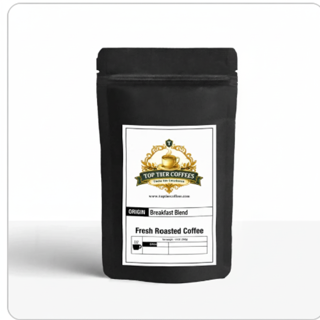 Breakfast Blend - Fresh Roasted Coffee by Top Tier Coffees