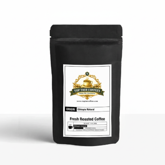 Ethiopia Natural - Fresh Roasted Coffee by Top Tier Coffees